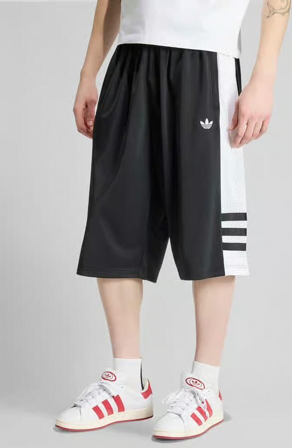Adidas Originals Loose fit sweatshorts met elastische band - Foto 3