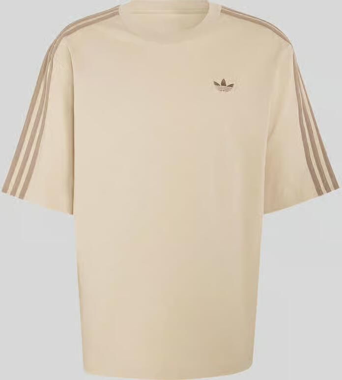 Adidas Originals Loose fit t-shirt van pure katoen met gestikt logo
