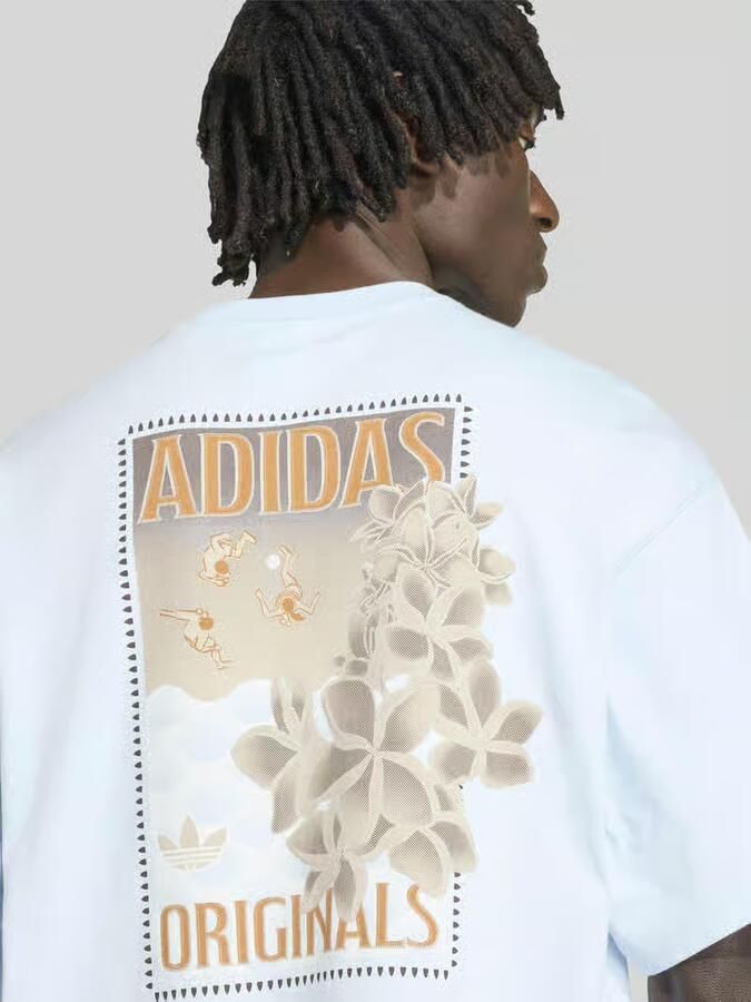 Adidas Originals Loose fit T-shirt van puur katoen