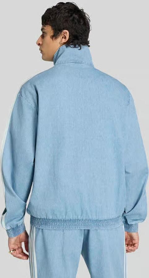 Adidas Originals loose fit trainingsjack van katoenmix model 'FIREBIRD'