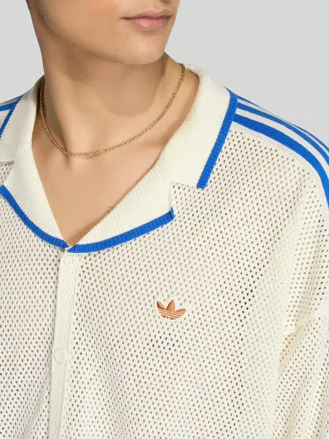 Adidas Originals loose fit vrijetijdsoverhemd van puur katoen - Foto 3