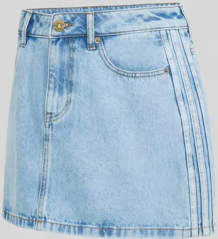 Adidas Originals Mini-rok van pure katoen in 5-pocketmodel - Foto 2