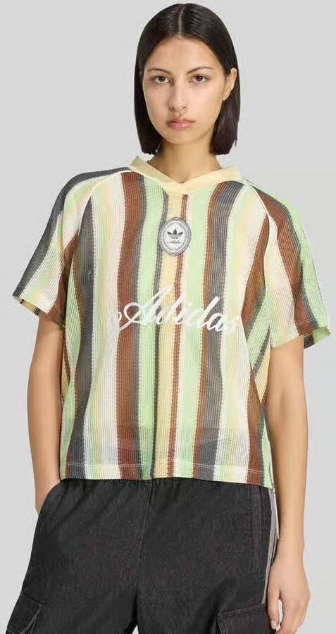Adidas ORIGINALS SUMMER GLOW KNITTED OVERSIZED SPORTSHIRT - Foto 6