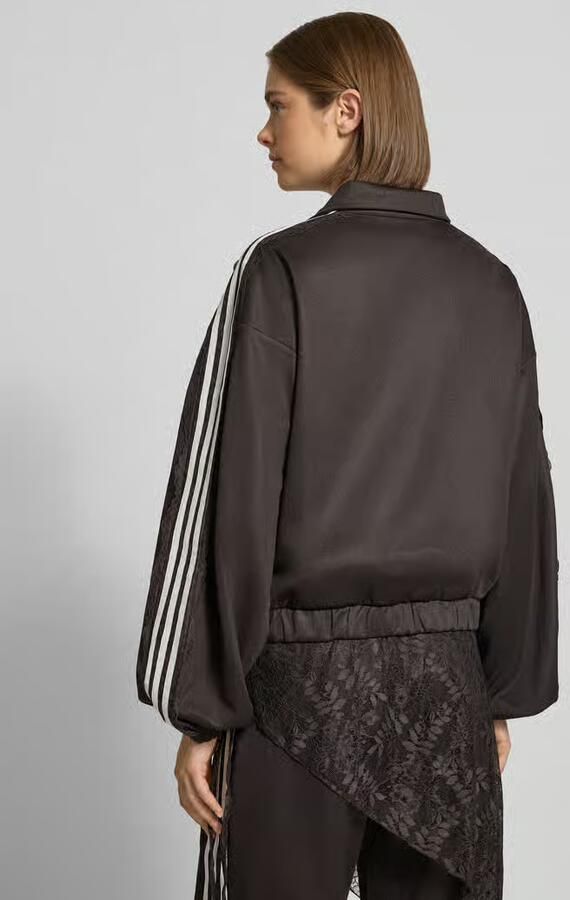 Adidas Originals Oversized sweatjack van katoenmix model 'LACE OVERSIZED' - Foto 3