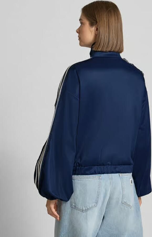 Adidas Originals Oversized sweatjack van katoenmix model 'LACE OVERSIZED' - Foto 3