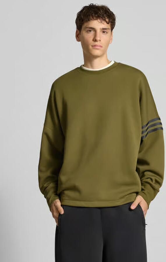 Adidas Originals Oversized sweatshirt met ribboorden - Foto 3