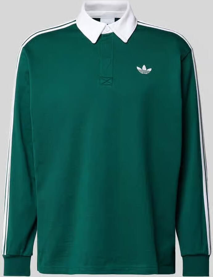 Adidas Originals Poloshirt met korte knoopsluiting
