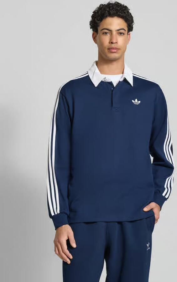 Adidas Originals regular fit rugbyshirt van puur katoen - Foto 4