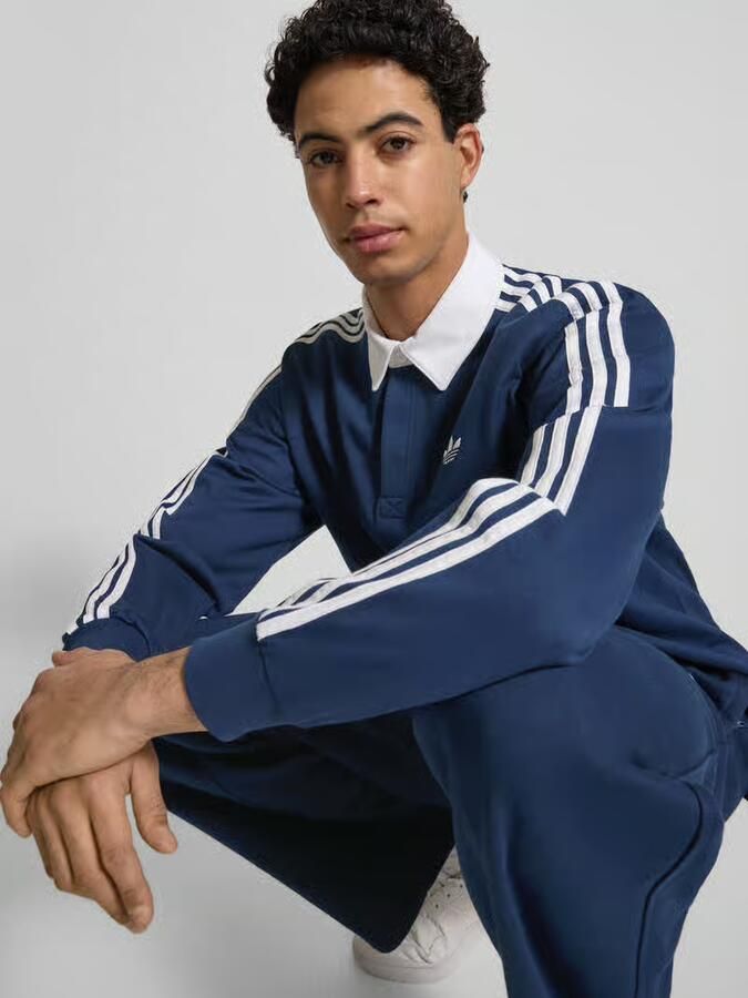 Adidas Originals Poloshirt met labelstitching - Foto 2