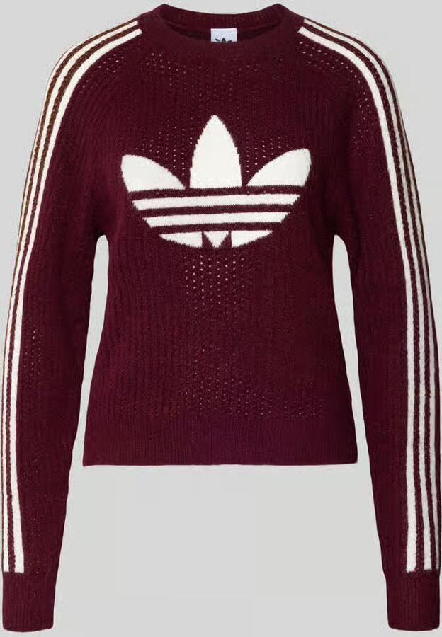 Adidas Originals Regular fit gebreide pullover met wol