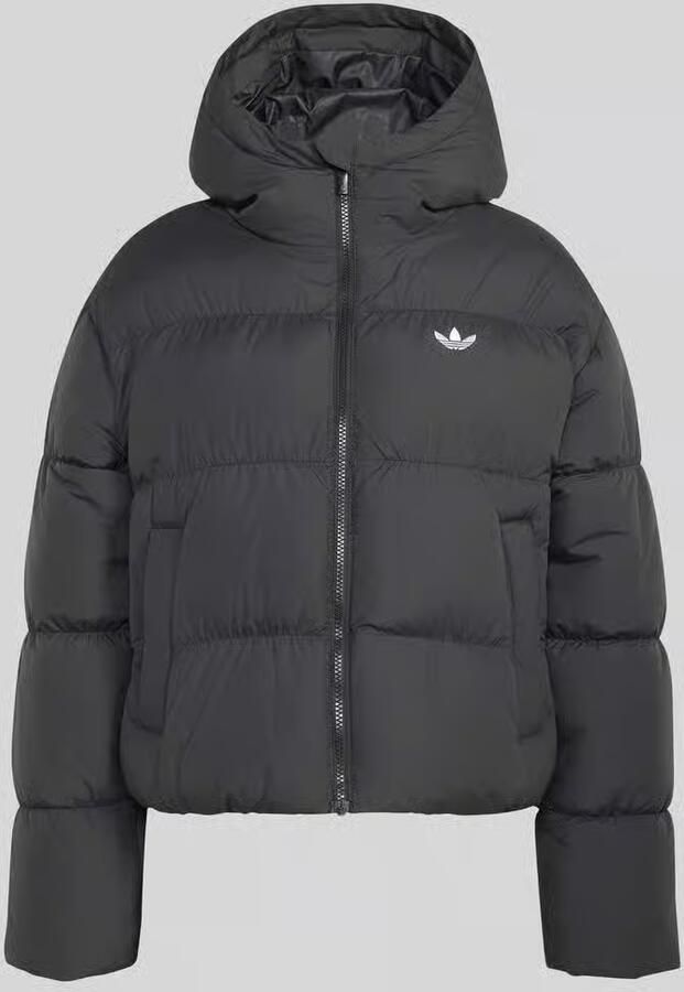Adidas Originals Regular fit gewatteerd jack met gestikt logo