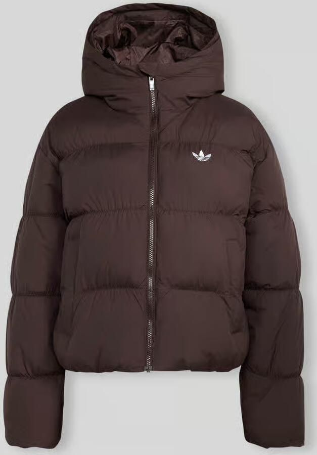 Adidas Originals Regular fit gewatteerd jack met gestikt logo
