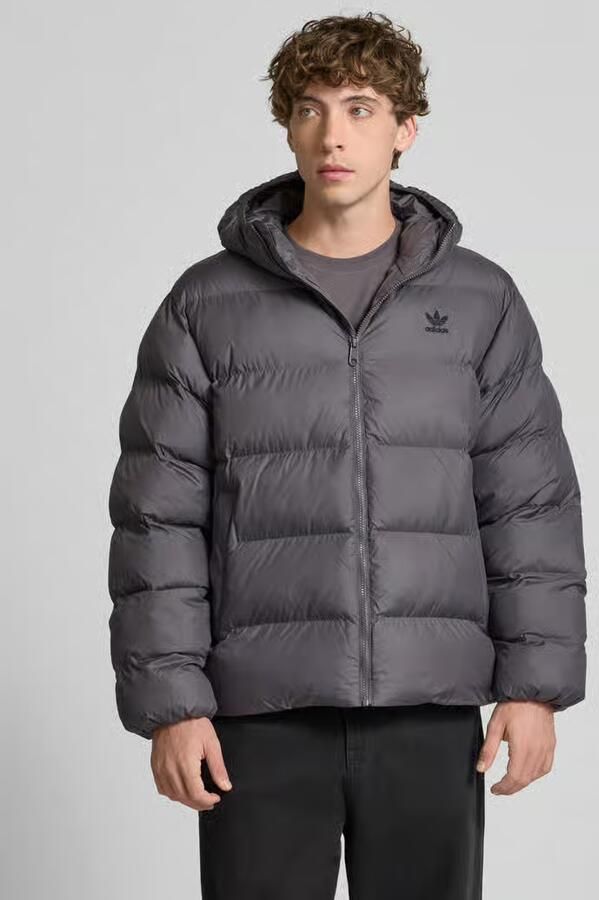 Adidas Originals Regular fit gewatteerd jack met logostitching model 'COMMERCIAL' - Foto 4