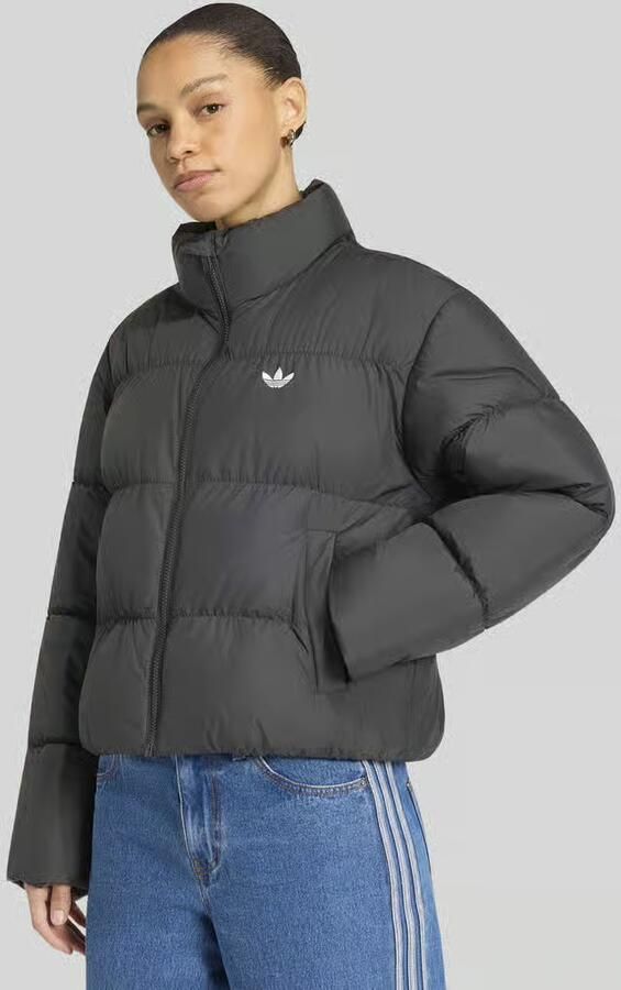 Adidas Originals Regular fit gewatteerd jack met opstaande kraag