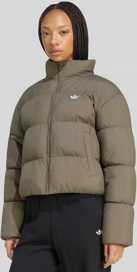 Adidas Originals Regular fit gewatteerd jack met opstaande kraag - Foto 5