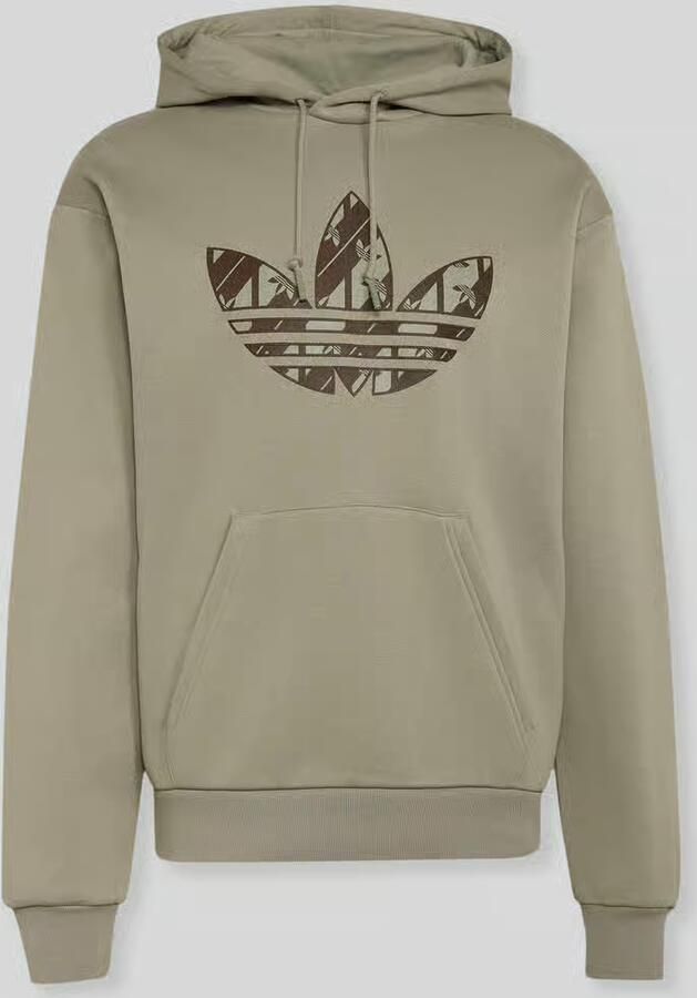 Adidas Originals Regular fit hoodie van katoenmix met logoprint