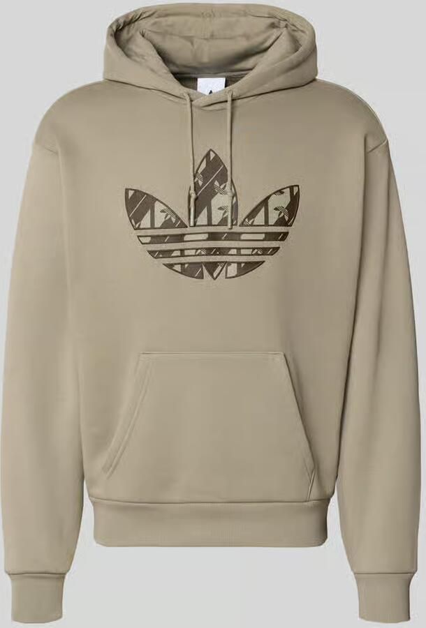 Adidas Originals Regular fit hoodie van katoenmix met logoprint