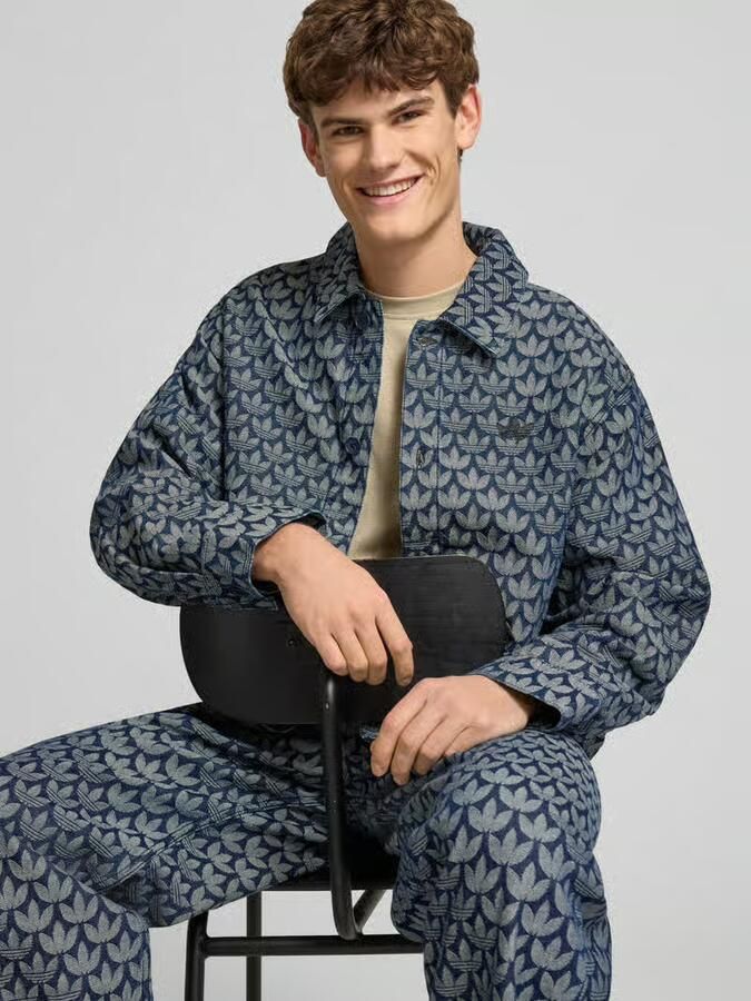 Adidas Originals Regular fit jack in denimlook model 'Monogram' - Foto 2