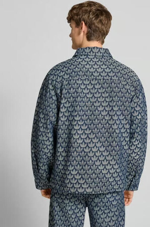 Adidas Originals Regular fit jack in denimlook model 'Monogram' - Foto 7