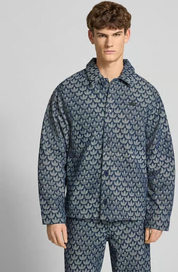 Adidas Originals Regular fit jack in denimlook model 'Monogram' - Foto 8