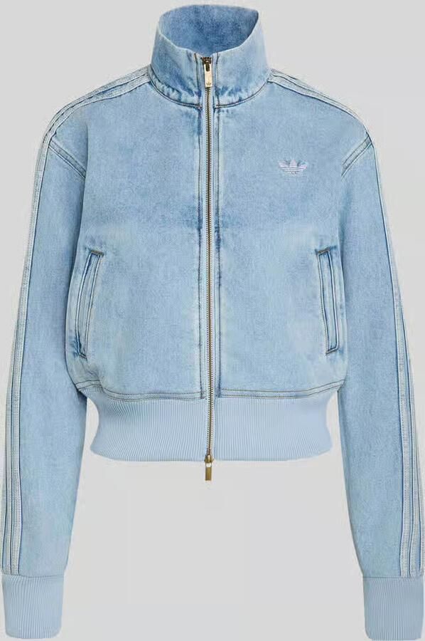 Adidas Originals Regular fit jeansjack van puur katoen