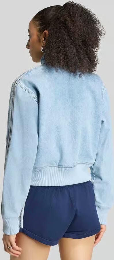 Adidas Originals Regular fit jeansjack van puur katoen