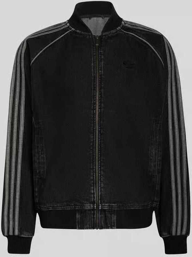 Adidas Originals Regular fit jeansjack van puur katoen