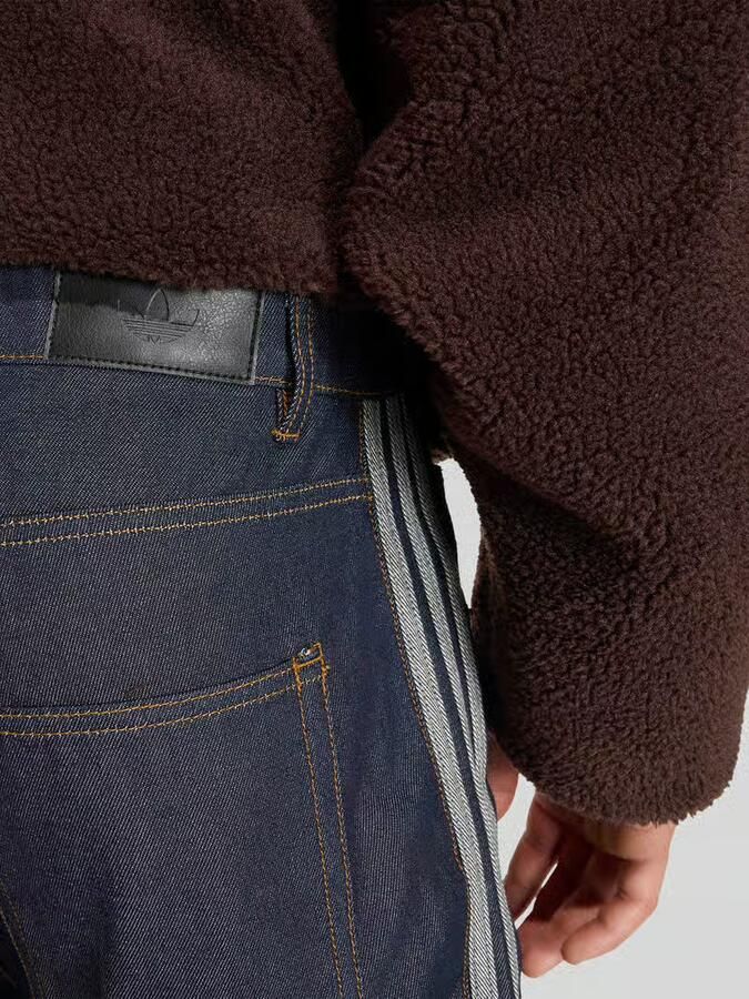 Adidas Originals regular fit korte jeans van puur katoen model 'FIREBIRD SHRT' - Foto 6