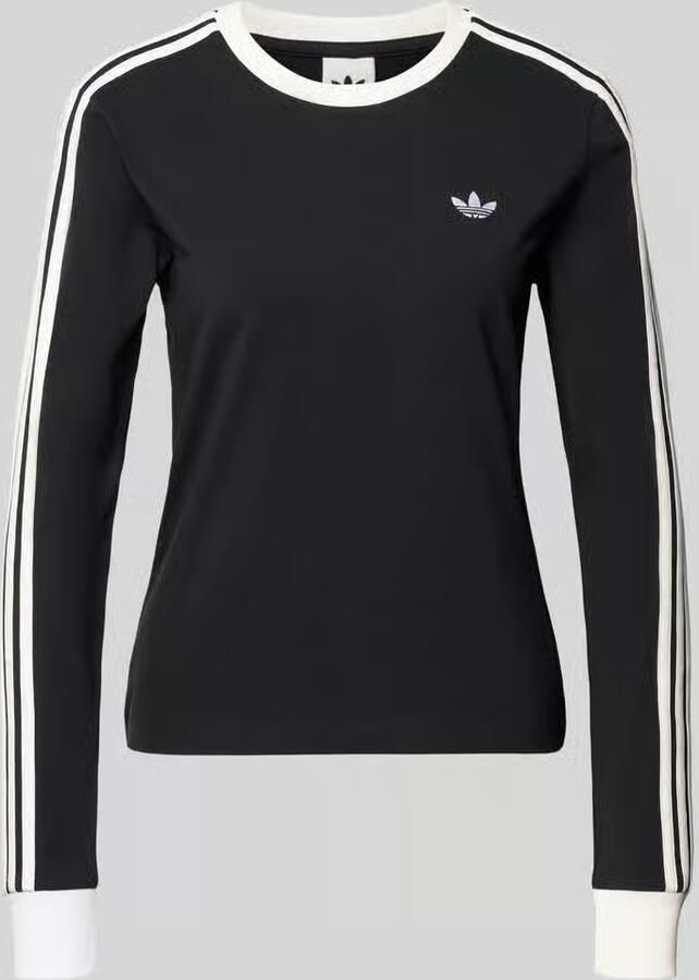 Adidas Originals Regular Fit langarmshirt van katoenmix