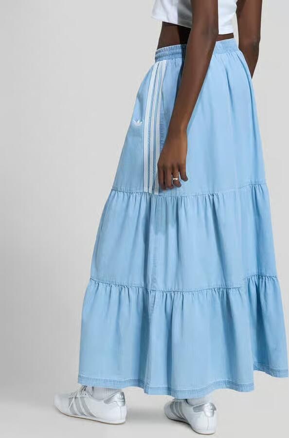 Adidas Originals regular fit maxi-rok van puur katoen - Foto 3