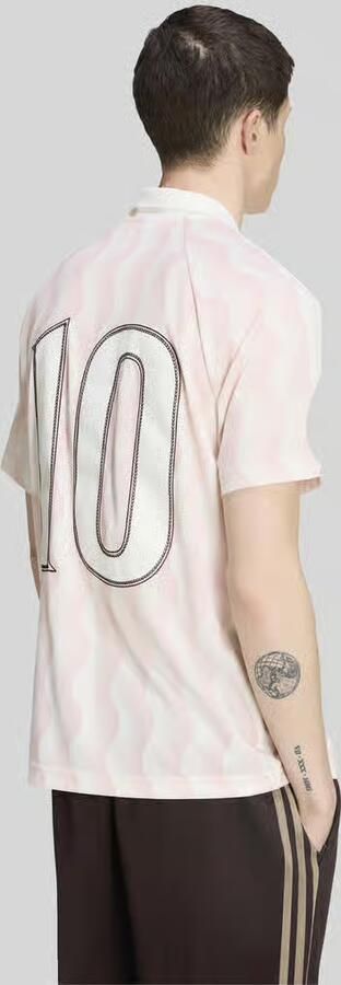 Adidas Originals All Over Print Football Jersey Roze- Heren Roze - Foto 4