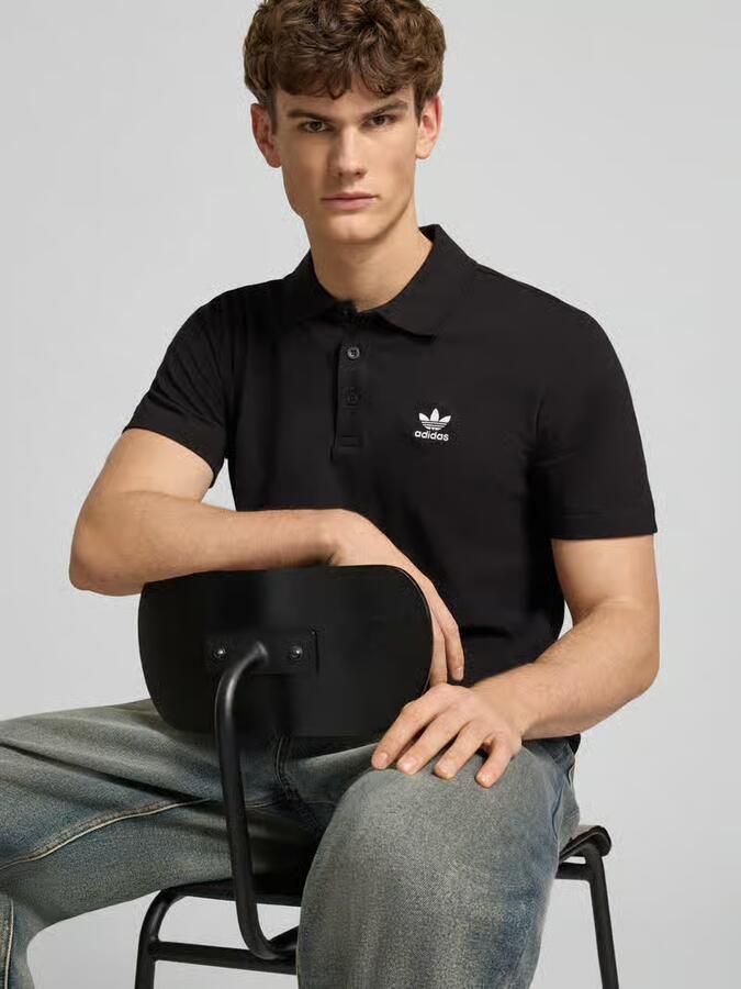 Adidas Originals Regular fit poloshirt met logostitching - Foto 2