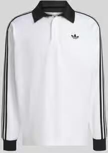 Adidas Originals regular fit rugbys shirt van puur katoen met gestikt logo - Foto 8