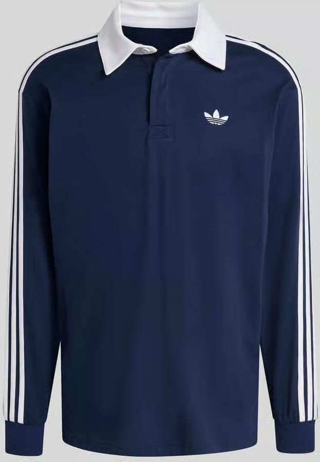 Adidas Originals regular fit rugbyshirt van puur katoen