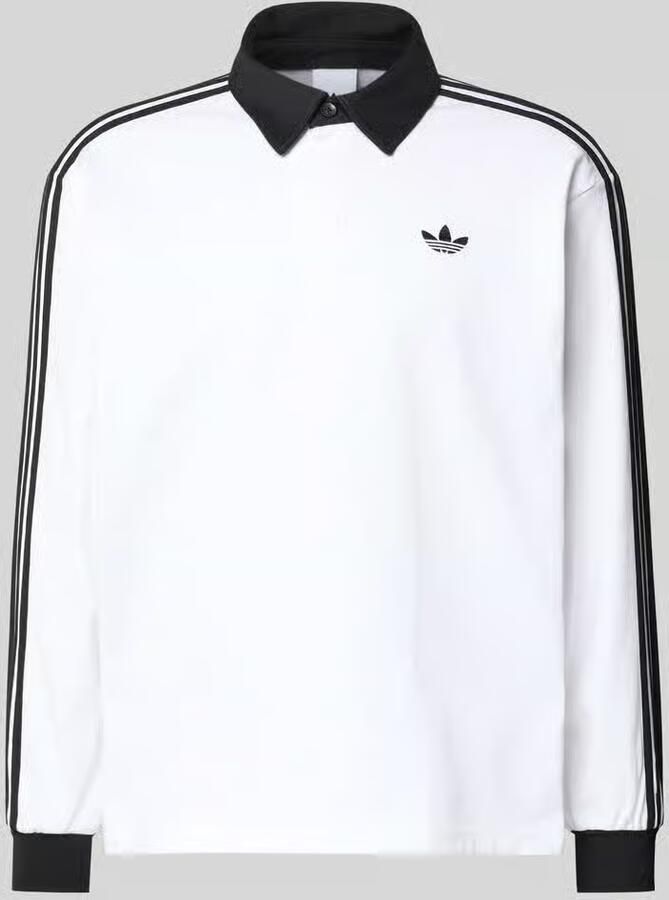 Adidas Originals Regular fit shirt met lange mouwen en logostitching