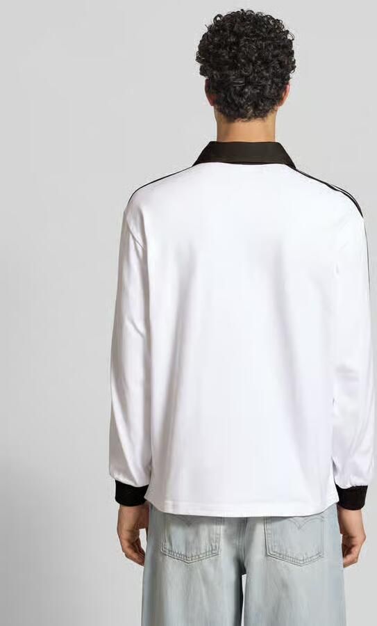 Adidas Originals regular fit rugbys shirt van puur katoen met gestikt logo - Foto 3