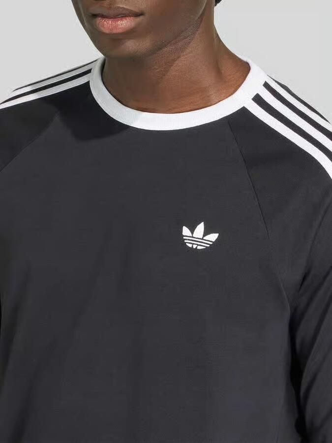 Adidas Originals regular fit sport-shirt met lange mouwen van puur katoen - Foto 6
