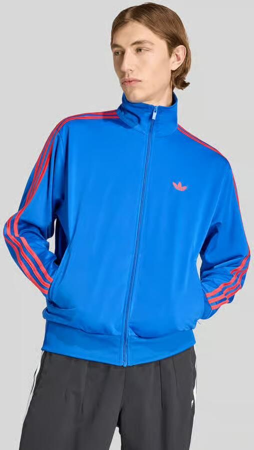 Adidas Originals regular fit sweatjack met labelstitching - Foto 4