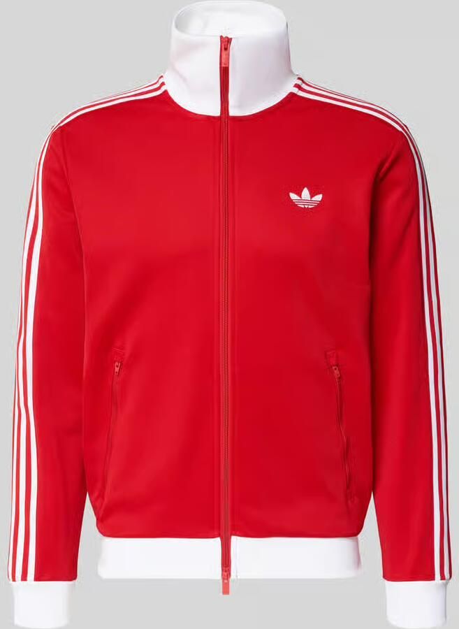 Adidas Originals Regular fit sweatjack met opstaande kraag model 'Classic'