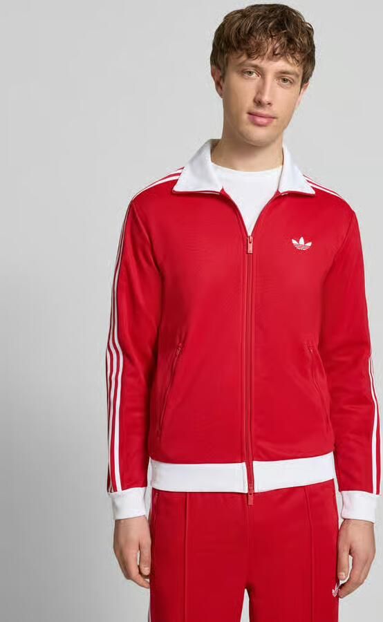 Adidas Originals Regular fit sweatjack met opstaande kraag model 'Klassiek' - Foto 4