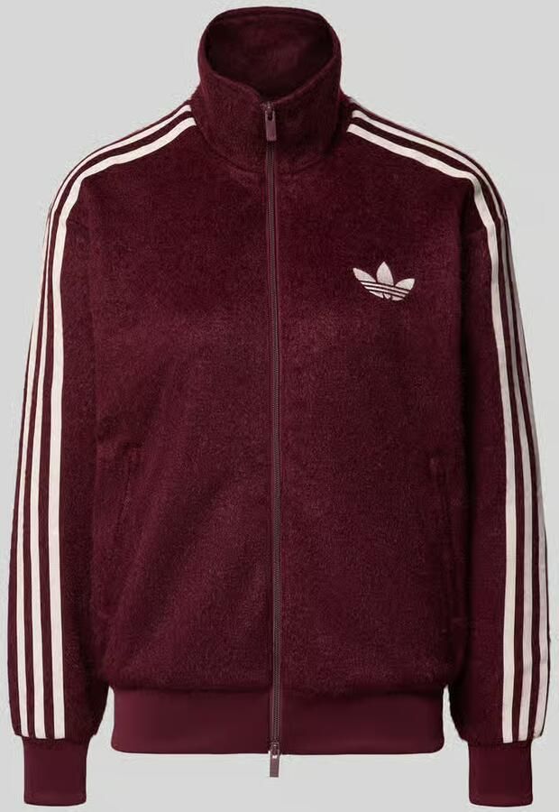 Adidas Originals Regular fit sweatjack met tweewegsritssluiting model 'MOHAIR'