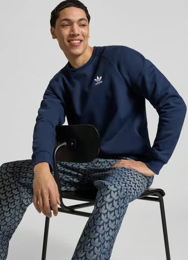 Adidas Originals Sweatshirt ESS CREW Essentials pullover zachte binnenkant