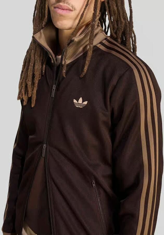 Adidas Originals regular fit sweatjack van katoenmix model 'BECKENBAUER TT'
