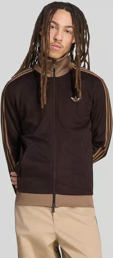 Adidas Originals regular fit sweatjack van katoenmix model 'BECKENBAUER TT' - Foto 5