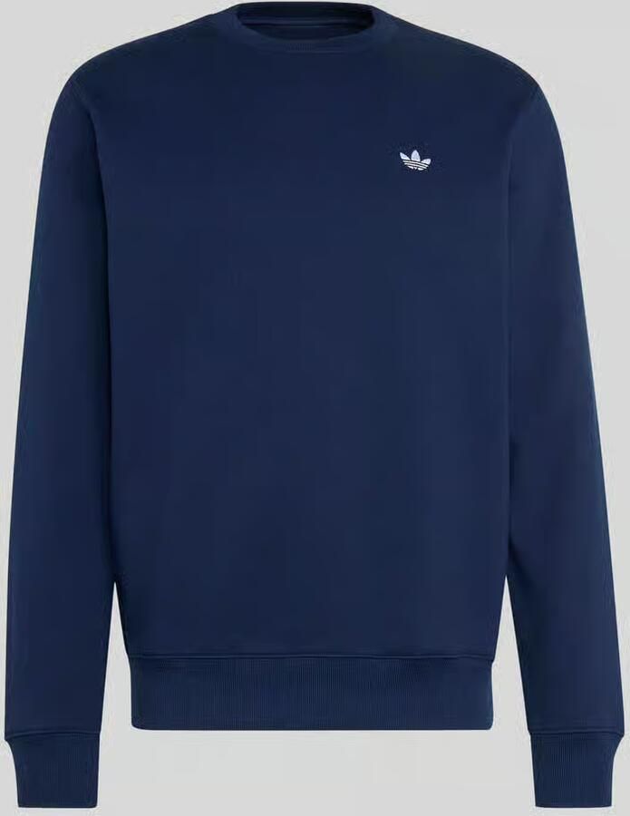 Adidas Originals Trefoil Essential Crew Sweatshirt Blauw- Heren Blauw - Foto 3