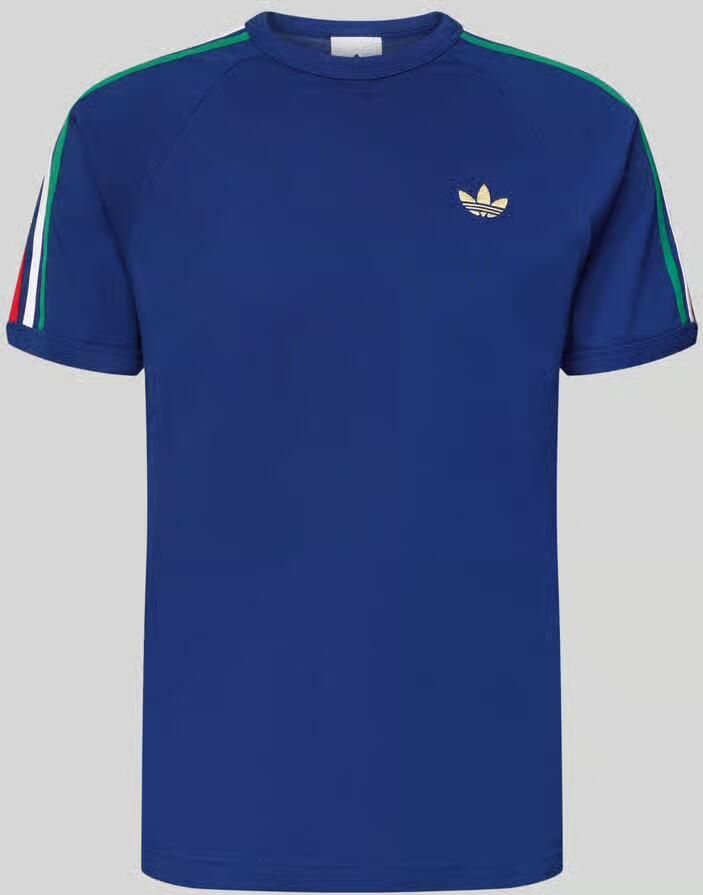 Adidas Originals Regular fit T-shirt met contraststrepen