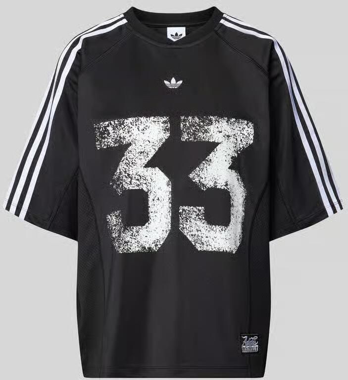 Adidas Originals Regular fit t-shirt met gestikt logo