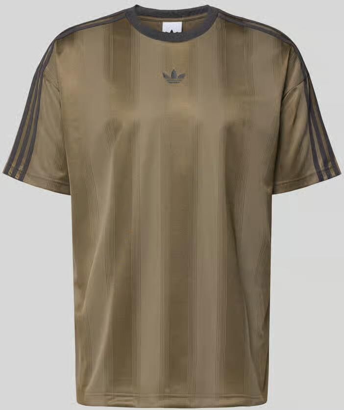 Adidas Originals Regular fit T-shirt met logoprint model 'JACQUARD'