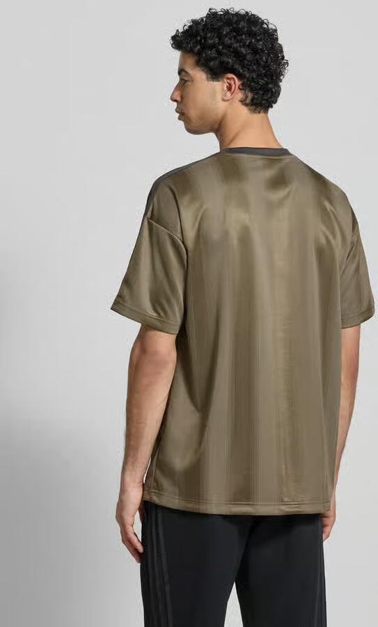 Adidas Originals Regular Fit T-shirt met logoprint model 'JACQUARD'