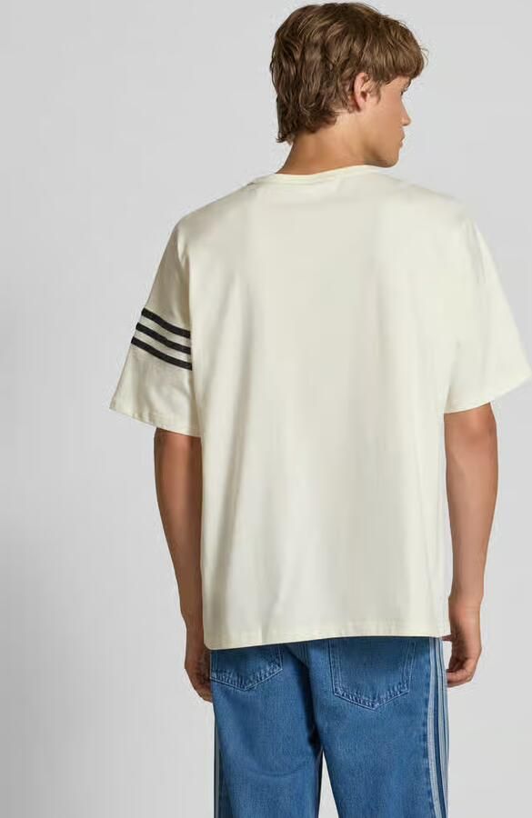 Adidas Originals Regular fit T-shirt met logostitching model 'Neu'